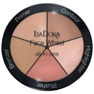 Палитра для лица ISADORA FACE WHEEL ALL-IN-ONE
