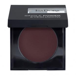 Тени для век ISADORA SINGLE POWER EYESHADOW №04 Black Plum