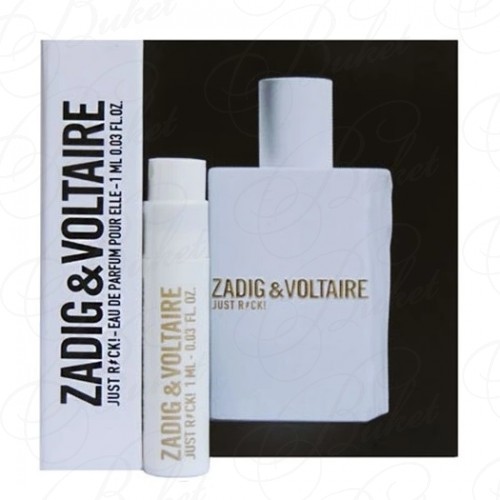 Пробники Zadig & Voltaire JUST ROCK FOR HER 1ml edp