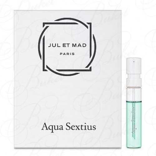 Пробники Jul et Mad AQUA SEXTIUS extrait de parfum 1.5ml