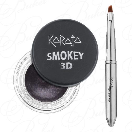 Подводка для глаз KARAJA SMOKEY 3D GEL EYELINER №03 Purple