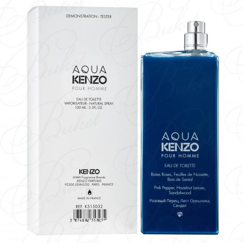 Тестер Kenzo AQUA KENZO POUR HOMME 100ml edt TESTER