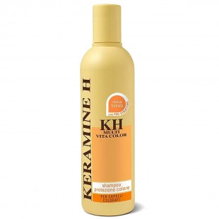 Шампунь для волос KERAMINE H SHAMPOO RISTRUTTURANTE MULTI VITA COLOR 300ml