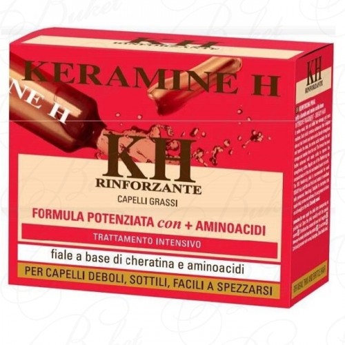 Ампулы для волос KERAMINE H FIALE RINFORZANTE FASCIA ROSSA 10шт