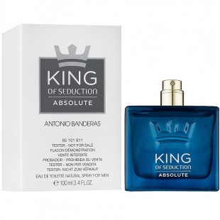 Antonio Banderas KING OF SEDUCTION ABSOLUTE 100ml edt TESTER