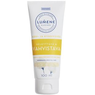 Крем для рук LUMENE SKIN CARE KLASSIKKO GLOW AND STRENGTHEN HAND AND NAIL CREAM 100ml