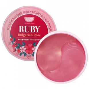 Патчи для области вокруг глаз KOELF RUBY & BULGARIAN ROSE EYE PATCH 60шт