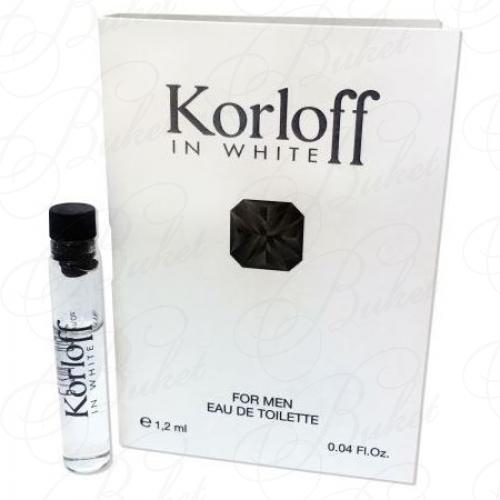 Пробники Korloff Paris KORLOFF IN WHITE 1.2ml edt