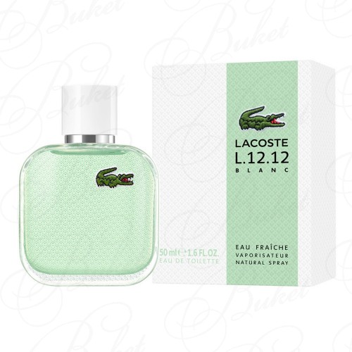 Туалетная вода Lacoste L.12.12 BLANC EAU FRAICHE 50ml edt