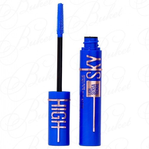 Тушь для ресниц MAYBELLINE MAKE UP LASH SENSATIONAL SKY HIGH Blue Mist