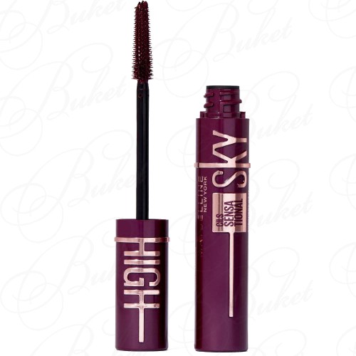 Тушь для ресниц MAYBELLINE MAKE UP LASH SENSATIONAL SKY HIGH Burgundy Haze