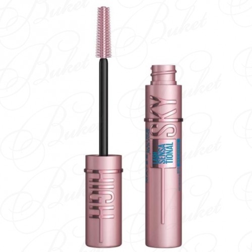 Тушь для ресниц MAYBELLINE MAKE UP LASH SENSATIONAL SKY HIGH Waterproof Черная