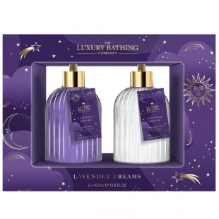 Набор Heavenly Hands (мыло для рук жидкое 400ml+лосьон для рук 400ml) с ароматом лаванды