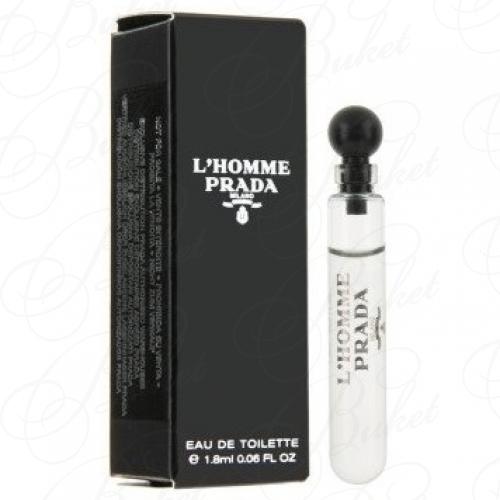 Пробники Prada L`HOMME PRADA 1.8ml edt