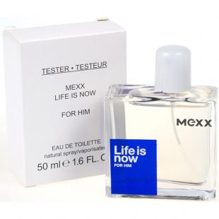Mexx LIFE IS NOW MAN 50ml edt TESTER