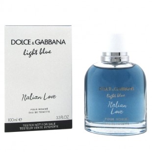 Dolce & Gabbana LIGHT BLUE ITALIAN LOVE POUR HOMME 100ml edt TESTER