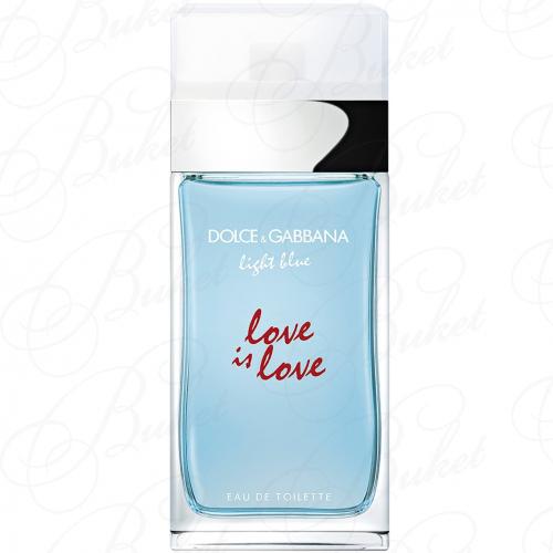 Тестер Dolce & Gabbana LIGHT BLUE LOVE IS LOVE 100ml edt TESTER