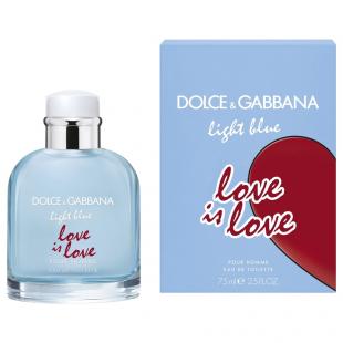 Dolce & Gabbana LIGHT BLUE POUR HOMME LOVE IS LOVE 75ml edt 