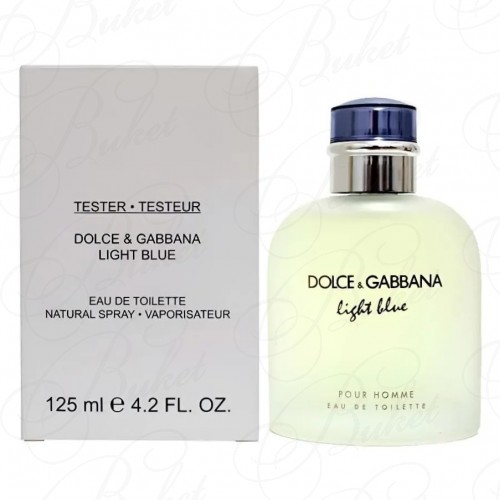 Тестер Dolce & Gabbana LIGHT BLUE POUR HOMME 125ml edt TESTER