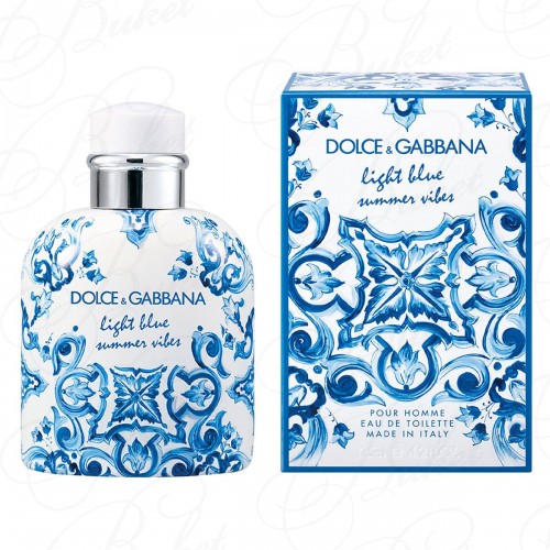 Туалетная вода Dolce & Gabbana LIGHT BLUE SUMMER VIBES POUR HOMME 125ml edt
