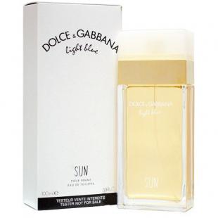 Dolce & Gabbana LIGHT BLUE SUN 100ml edt TESTER