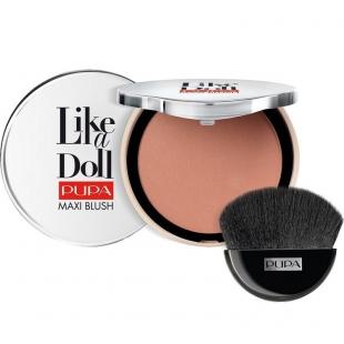 Румяна для лица PUPA MAKE UP LIKE A DOLL MAXI BLUSH №300 Light Bronze TESTER (прозрачная пластиковая упаковка без зеркала)