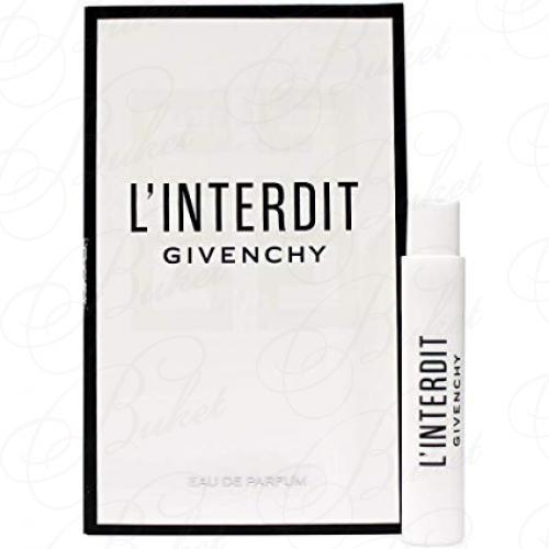 Пробники Givenchy L`INTERDIT 2018 1ml edp