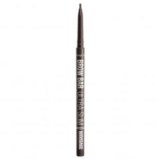 Карандаш для бровей LUXVISAGE BROW BAR ULTRA SLIM №303 Smoky