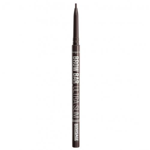 Карандаш для бровей LUXVISAGE BROW BAR ULTRA SLIM №303 Smoky