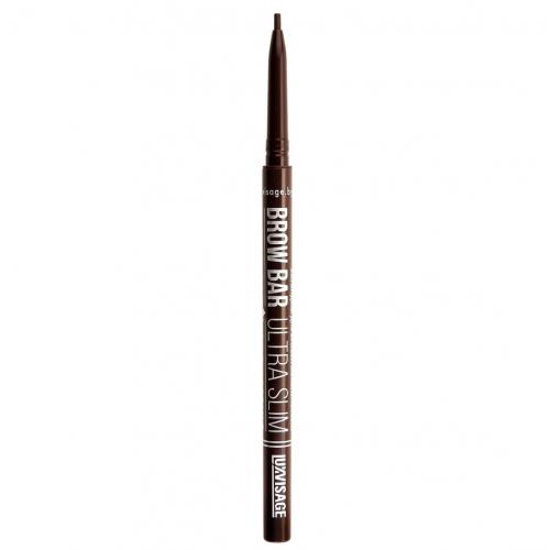 Карандаш для бровей LUXVISAGE BROW BAR ULTRA SLIM №304 Chocolate