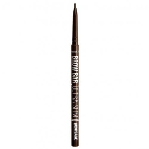 Карандаш для бровей LUXVISAGE BROW BAR ULTRA SLIM №305 Medium Brown