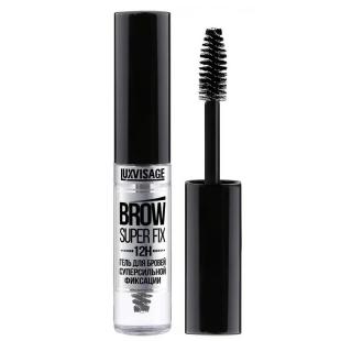 Гель для бровей LUXVISAGE BROW SUPER FIX 12H Прозрачный