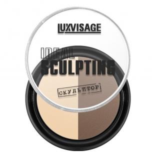 Пудра для лица LUXVISAGE IDEAL SCULPTING №02 Ванильный капучино