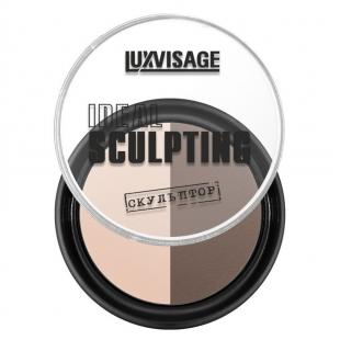 Пудра для лица LUXVISAGE IDEAL SCULPTING №03 Молочный шоколад