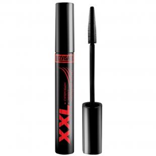Тушь для ресниц LUXVISAGE XXL СУПЕРОБЪЕМ + ЭФФЕКТ НАКЛАДНЫХ РЕСНИЦ Черная