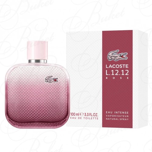 Туалетная вода Lacoste L.12.12 ROSE EAU INTENSE 100ml edt