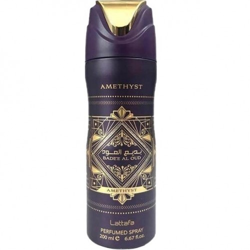 Дезодорант спрей Lattafa BADE’E AL OUD AMETHYST deo 200ml