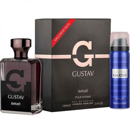 Набор Lattafa LA MUSE GUSTAV SET (edp 100ml+deo 50ml)