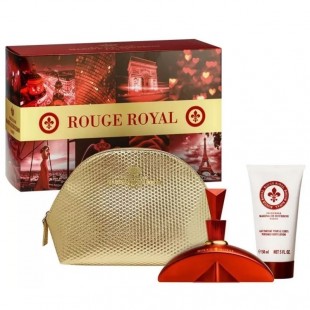 MARINA DE BOURBON ROUGE ROYAL SET (edp 100ml+b/lot 150ml+pouch)