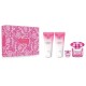 Набор VERSACE BRIGHT CRYSTAL ABSOLU SET (edp 90ml+edp 5ml+b/lot 100ml+sh/gel 100ml)