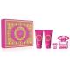 Набор VERSACE BRIGHT CRYSTAL ABSOLU SET (edp 90ml+edp 5ml+b/lot 100ml+sh/gel 100ml)