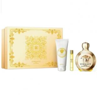 VERSACE EROS POUR FEMME SET (edp 100ml+b/lot 100ml+edp 10ml)