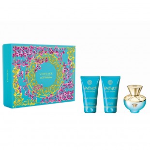 VERSACE POUR FEMME DYLAN TURQUOISE SET (edt 50ml+b/lot 50ml+sh/g 50ml)