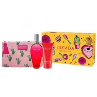 ESCADA FLOR DEL SOL SET (edt 100ml+b/lot 150ml+pouch)