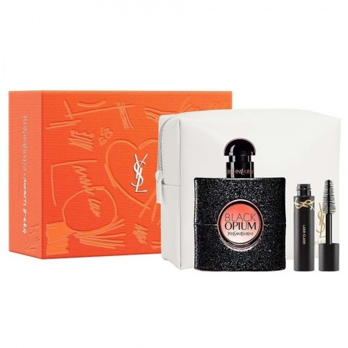 Набор YVES SAINT LAURENT BLACK OPIUM SET (edp 50m+тушь для ресниц Lash Clash 2ml+косметичка)