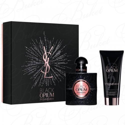 Набор YVES SAINT LAURENT BLACK OPIUM SET (edp 30ml+b/lot 50ml)