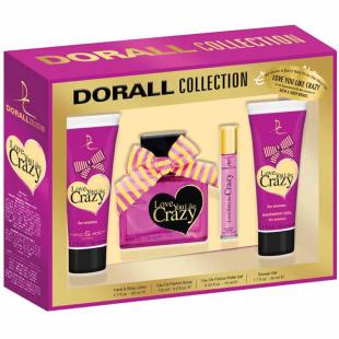 Dorall Collection LOVE YOU LIKE CRAZY SET (edp 100ml+edp 10ml+sh/gel 50ml+b/lot 50ml)