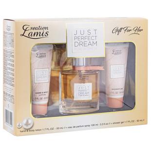 Creation Lamis JUST PERFECT DREAM SET (edp 100ml+sh/gel 50ml+b/lot 50ml)