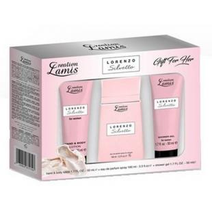 Creation Lamis LORENZO SILVETTO SET (edp 100ml+sh/gel 50ml+b/lot 50ml)