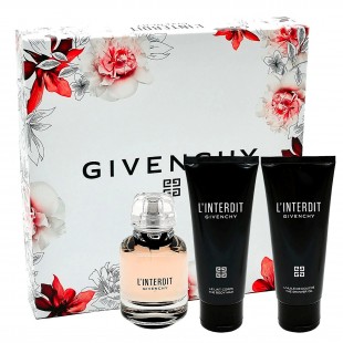 GIVENCHY L`INTERDIT 2018 SET (edp 50ml+b/lot 75ml+sh/oil 75ml)